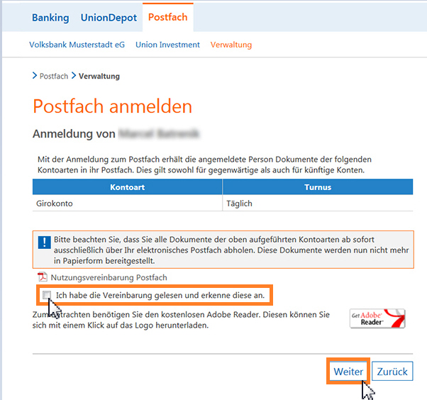 Volksbank Butzbach Eg Elektronischer Kontoauszug